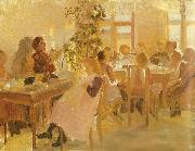 Anna Ancher en syskole i skagen Spain oil painting artist